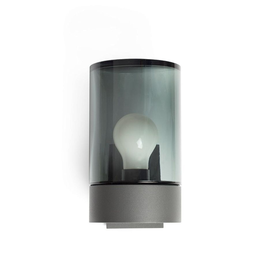 71744 KILA Dark Grey/Smoked// настенный E27 LED 1х15  х   