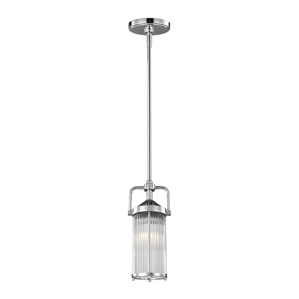 FE-PAULSON-MP  PAULSON Chrome /Clear// подвесной G9 LED 2х3.5  х   