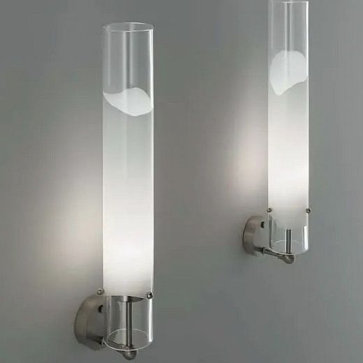 LIO AP48 BC/CR NI  nickel/crystal/white настенный E27 1х100  х  LIO AP48 BC/CR NI