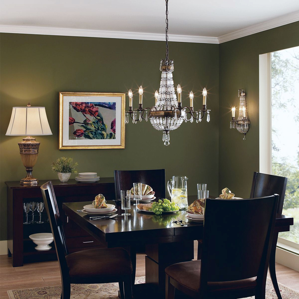 FE-BELLINI6  BELLINI Oxidized Bronze/British Bronze/// подвесной E14 6х60  х   