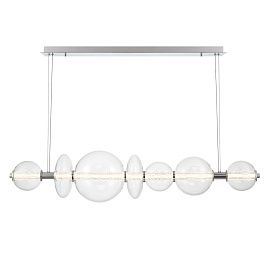 QN-ATOMO-LP7-PC ATOMO Polished Chrome/Clear// подвесной LED 1х46  х  QN-ATOMO-LP7-PC