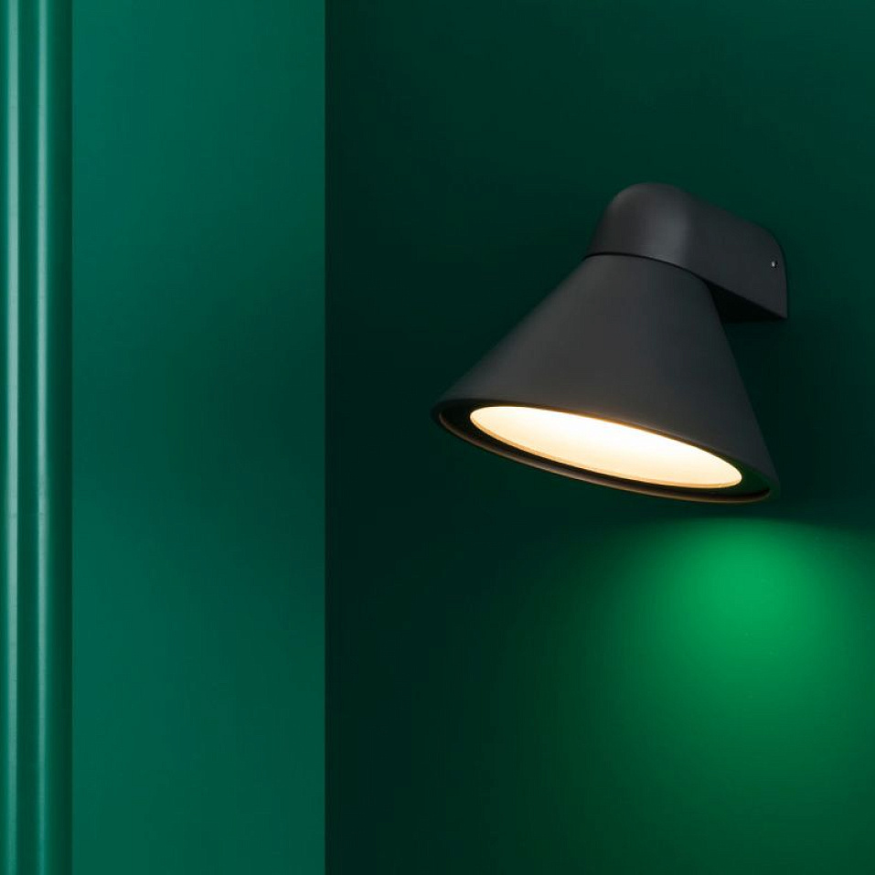 70291 PALS Dark Grey///Opal настенный E27 LED 1х15  х   