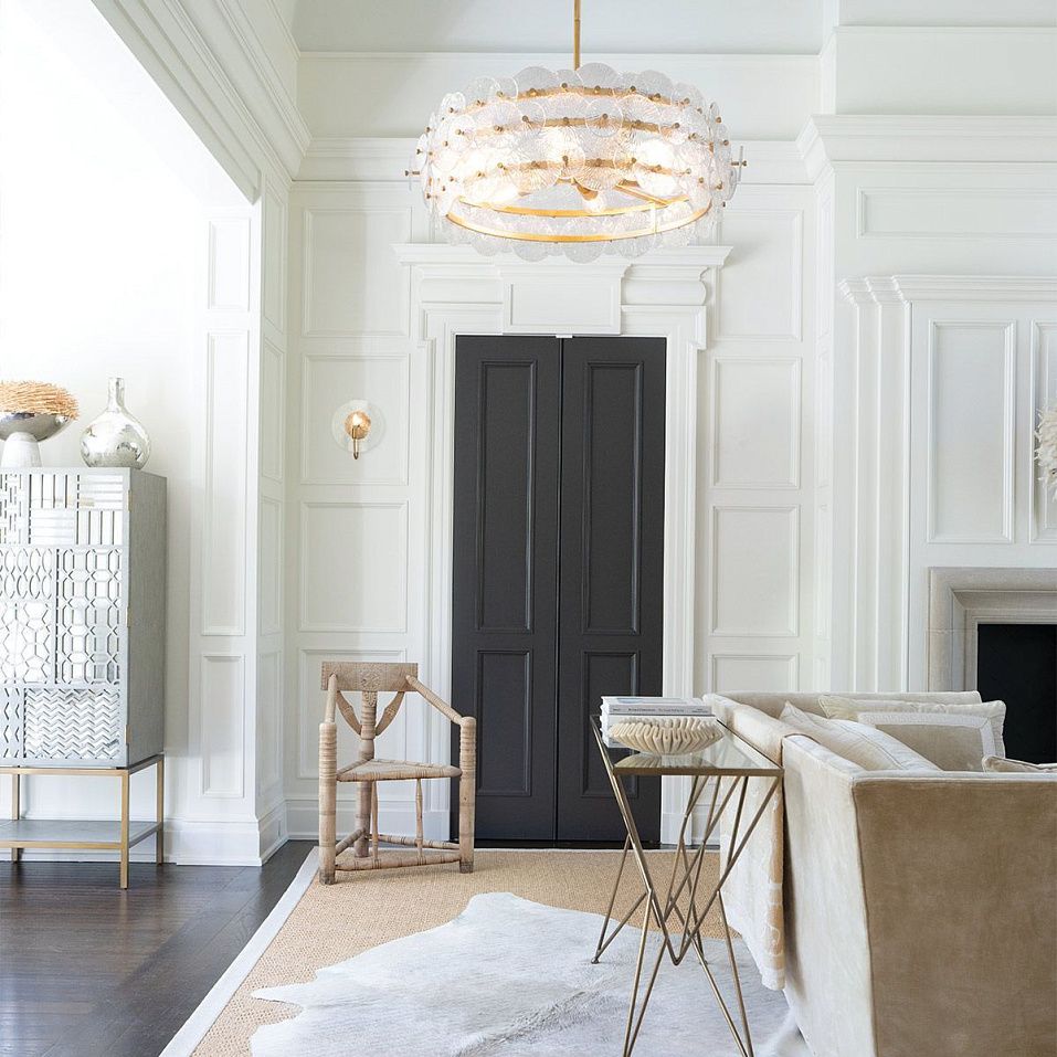 QN-RENE-6P-DSB RENE Distressed Brass/Clear Pressed // подвесной E27 6х60  х   