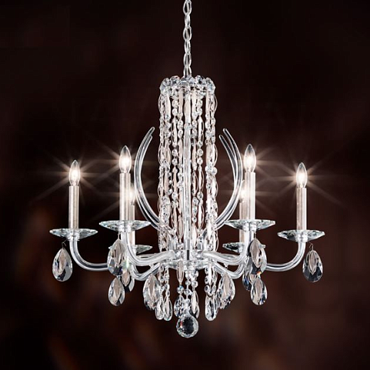 RS8306 401 A SARELLA полированная сталь/прозрачный// подвесной E14 6х40  х  RS8306 401 A