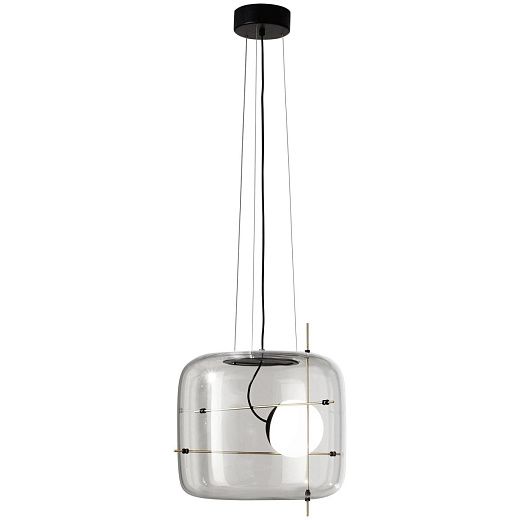 PLOT SP SPPLOTCROT PLOT black/brass/clear// подвесной LED 2700K 1х12,5  х  PLOT SP SPPLOTCROT