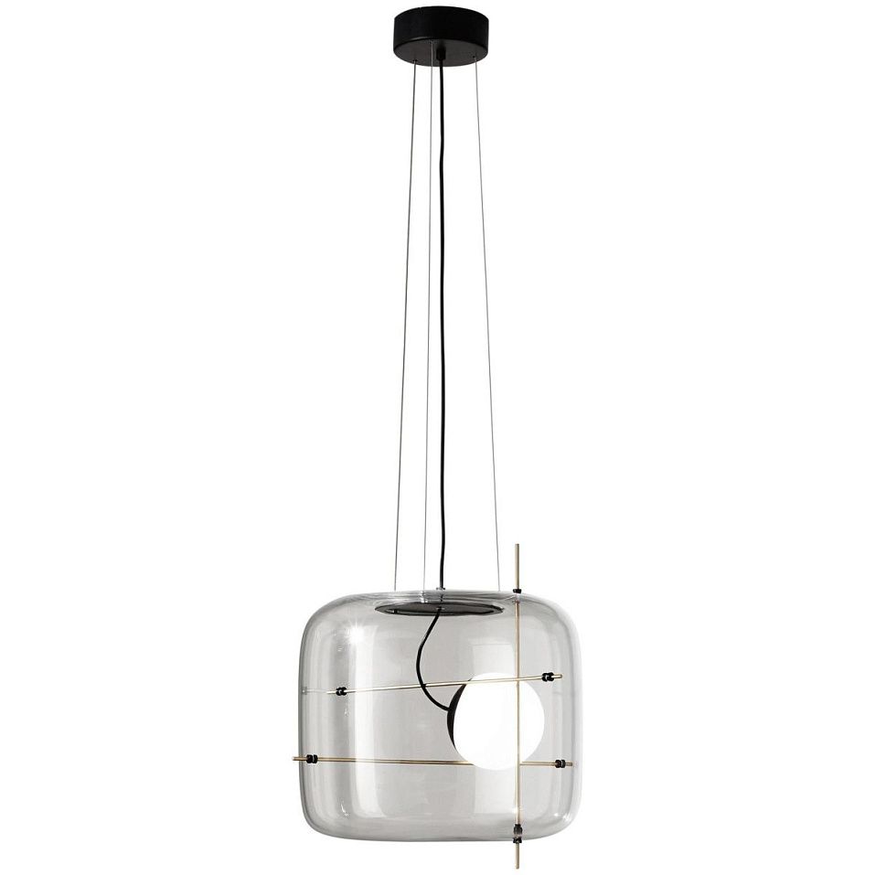 PLOT SP SPPLOTCROT PLOT black/brass/clear// подвесной LED 2700K 1х12,5  х   