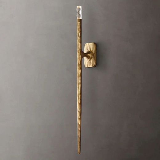 AWLS-10521  Forged Brass/Clear// настенный G9 LED 1х7  х  AWLS-10521