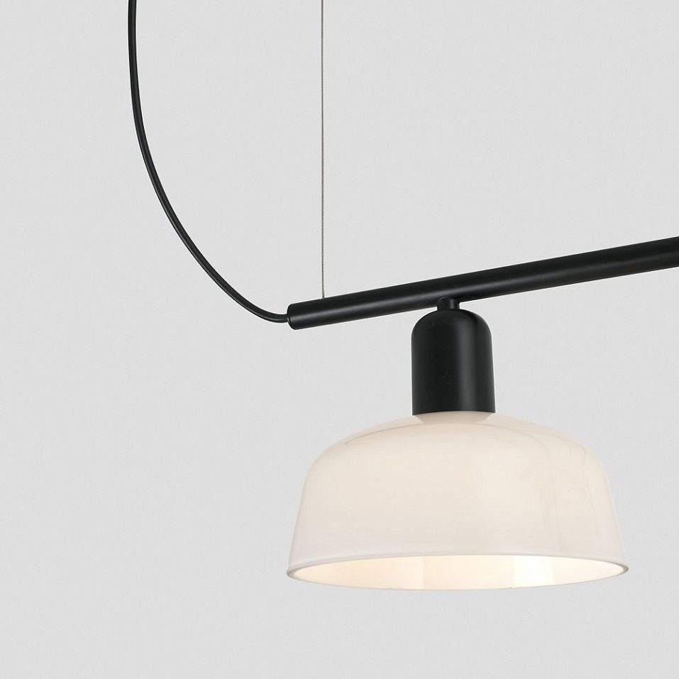 20338-116 TATAWIN matt black/white// подвесной E27 3х15  х   