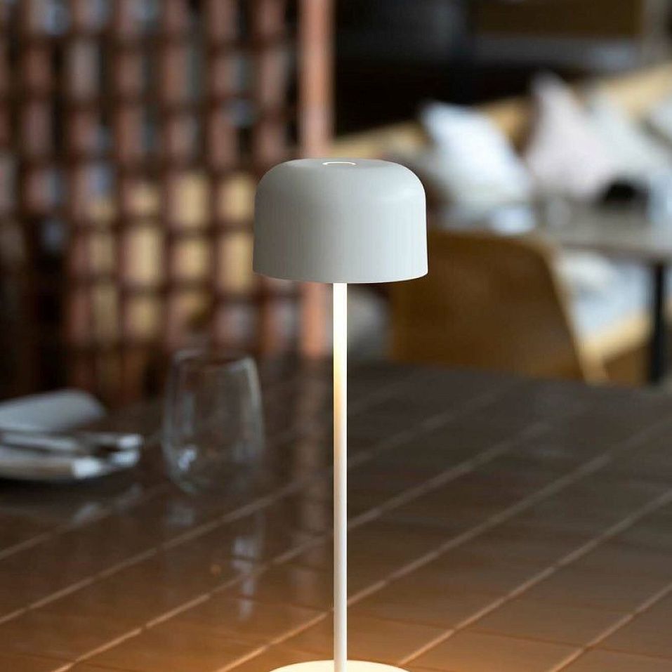 71921 MAVIS 200 Matt White/Matt White//прозрачный настольный LED 1х2  х   
