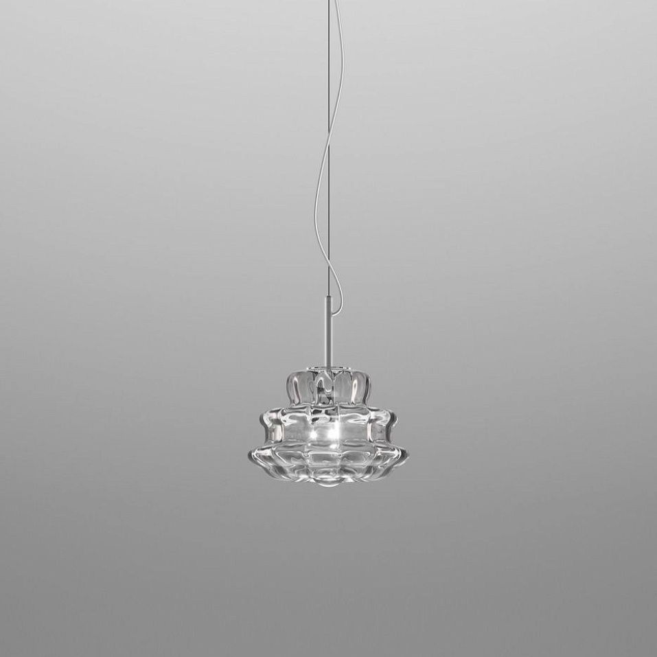 NOVECENTO SP P CR RI CR NOVECENTO chrom/clear// подвесной E14 1х60  х   