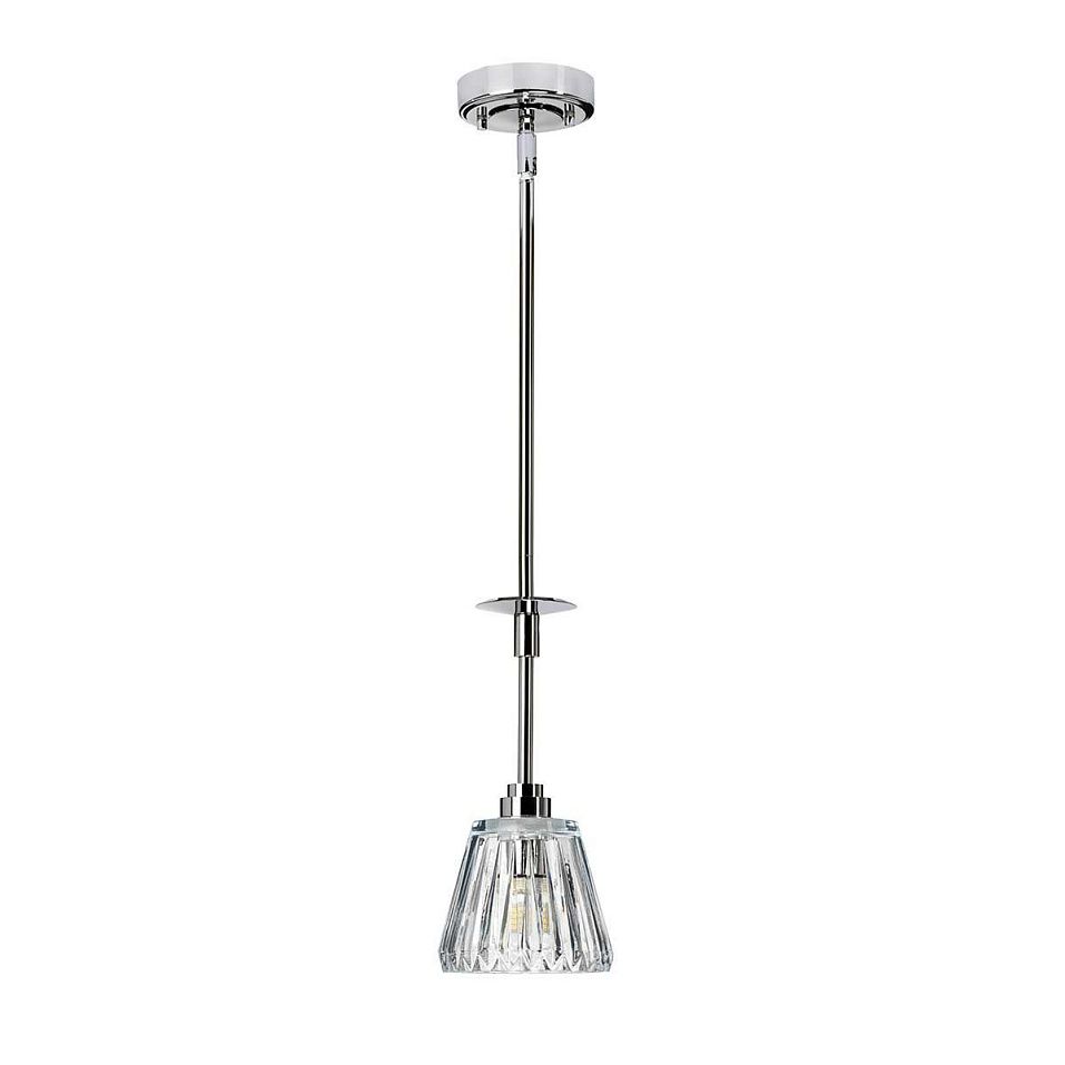 BATH-AGATHA1P-PC AGATHA полированный никель/прозрачный// подвесной G9 LED 1х3.5  х