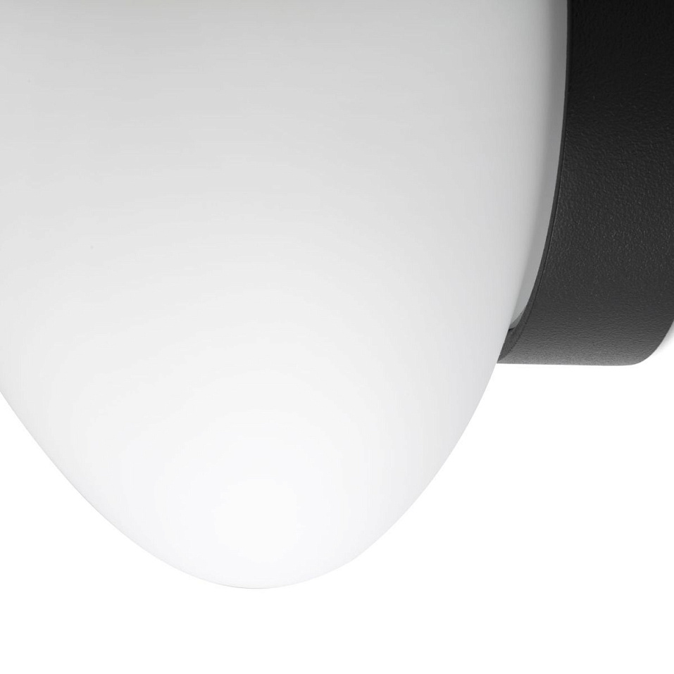 60009 NUBO matt black/opal// настенный LED 1х9.7  х   