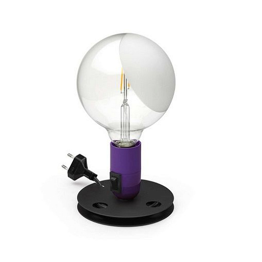 F3299042 Lampadina violet/clear/white// настольный E27 1х2  х  F3299042