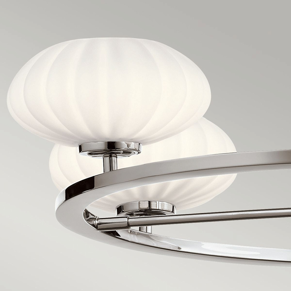 QN-PIM5-PC PIM Polished Chrom/Opal White// подвесной G9 LED 5х3  х   