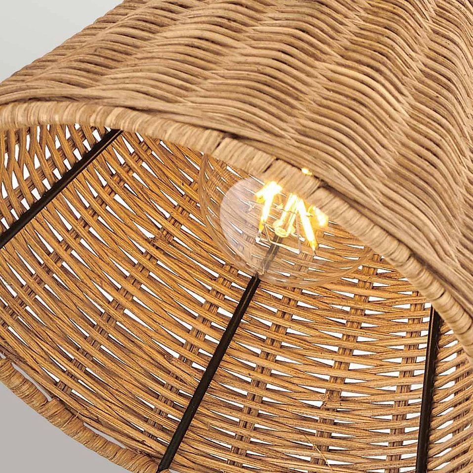 HK-ARTI-1W-BK-NR ARTI  Black/Natural // настенный E27 1х60  х   
