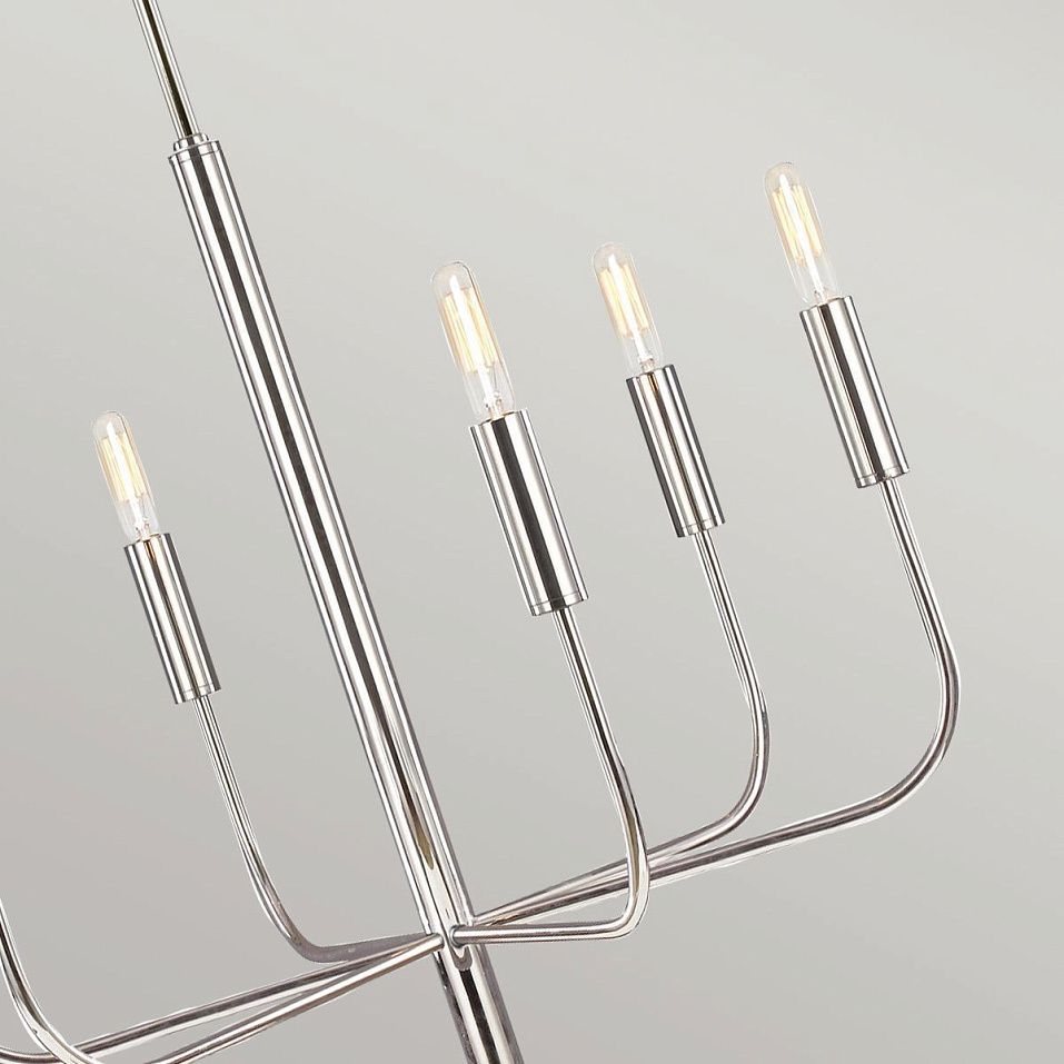 FE-BRIANNA6-PN BRIANNA Polished Nickel /// подвесной E14 6х60  х   