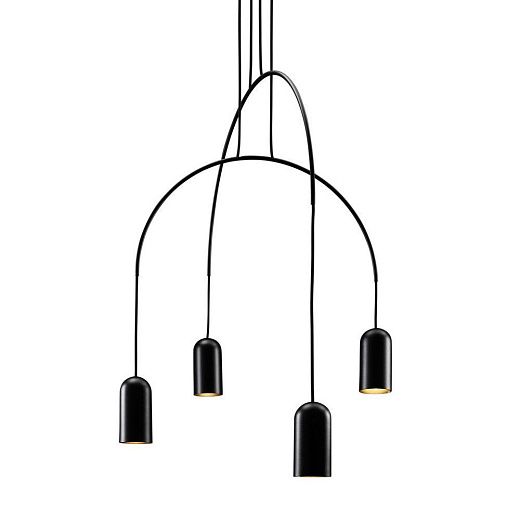 T97H11IZL BOW  BLACK/BLACK// подвесной E27 4х15  х  T97H11IZL