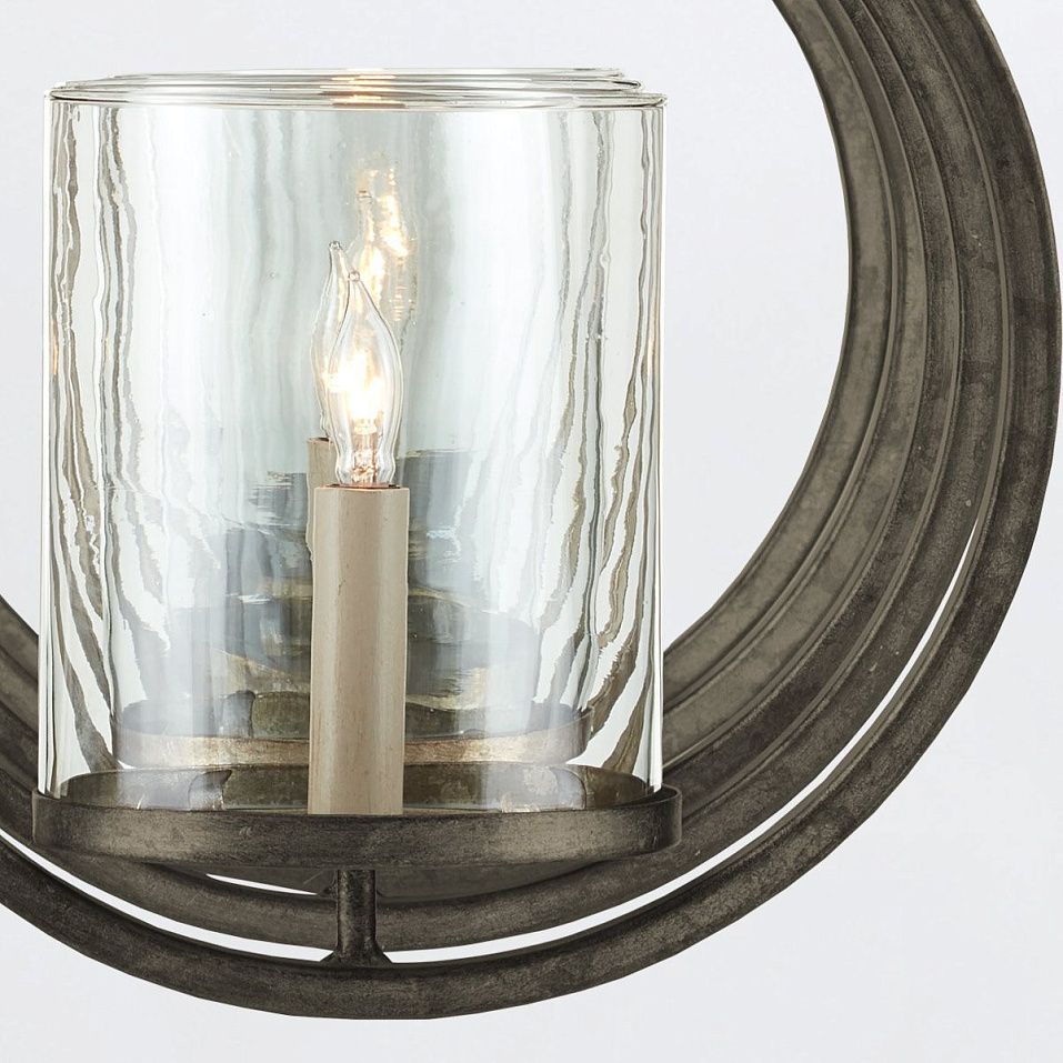 QNC-MAXIMUS-5LP-PYB MAXIMUS Pyrite Bronze/Clear// подвесной E14 5х40  х   