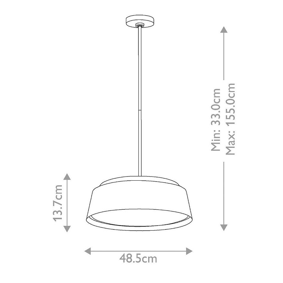 FE-ASHER-5P-WHT ASHER matt white/matt white/gold//матовый подвесной E14 5х60  х   