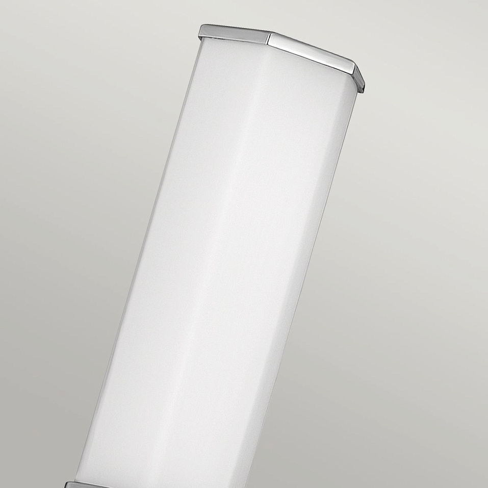 QN-FACET-LED1-PC-BATH FACET Polished Chrome /Opal// настенный LED 1х12  х   