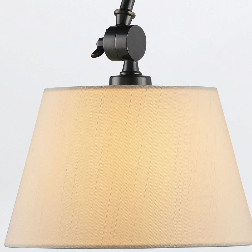 QNC-ASHBY-WB-ORB ASHBY Oil Rubbed Bronze/Beige// настенный E27 1х60  х   