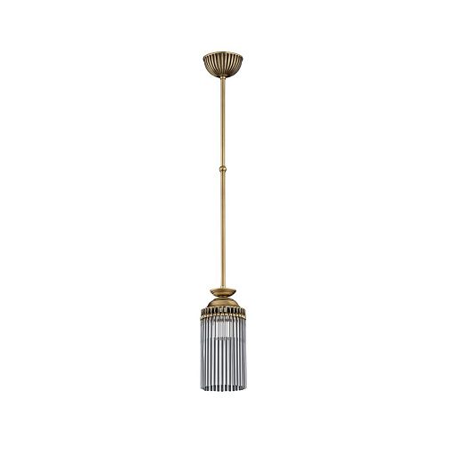 FIO-ZW-1(P)110 FIORE patina/clear// подвесной E27 1х60  х  FIO-ZW-1(P)110