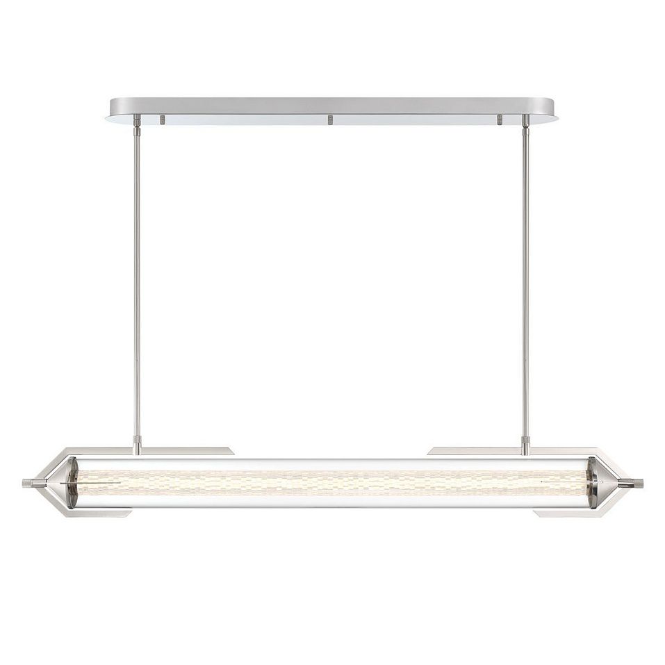 QN-ESPADA-LP-PC ESTRADA Polished Chrome/Clear//прозрачный подвесной LED 1х38  х   