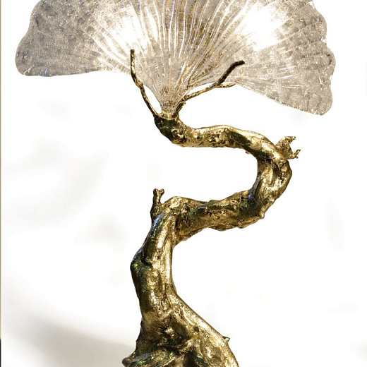 Concept Bonsai: Table light – 032 BONSAI Cast brass /Cleer murano glass// настольный G9 1х45  х  Concept Bonsai: Table light – 032