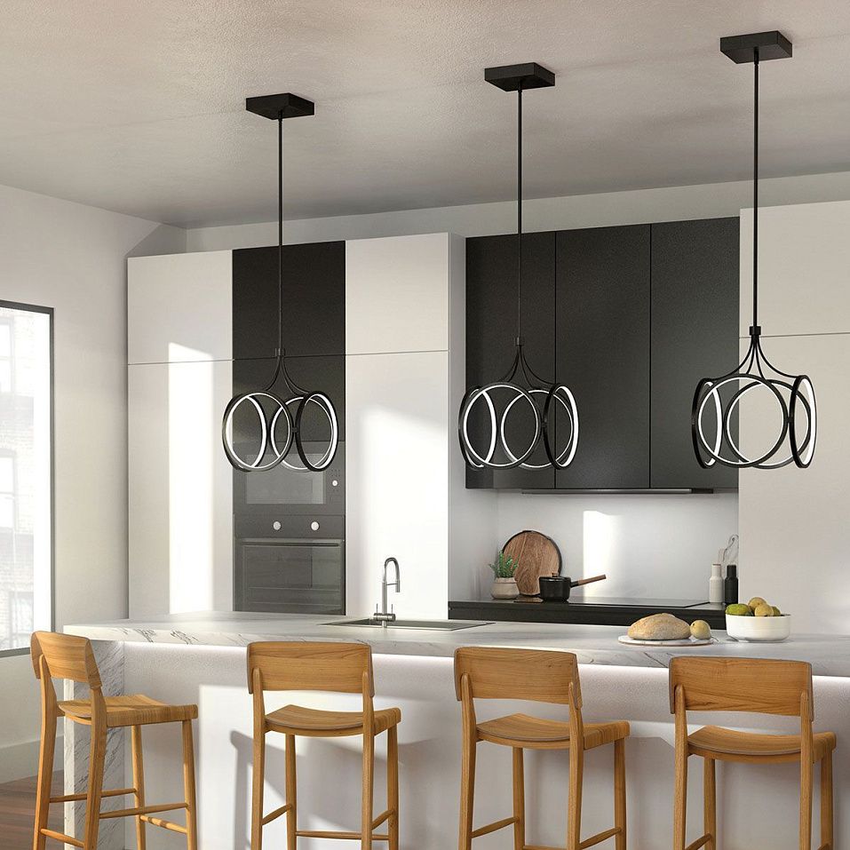 QN-CIRI-P-MBK CIRI Matt Black/Matt Black//белый подвесной LED 1х45  х   