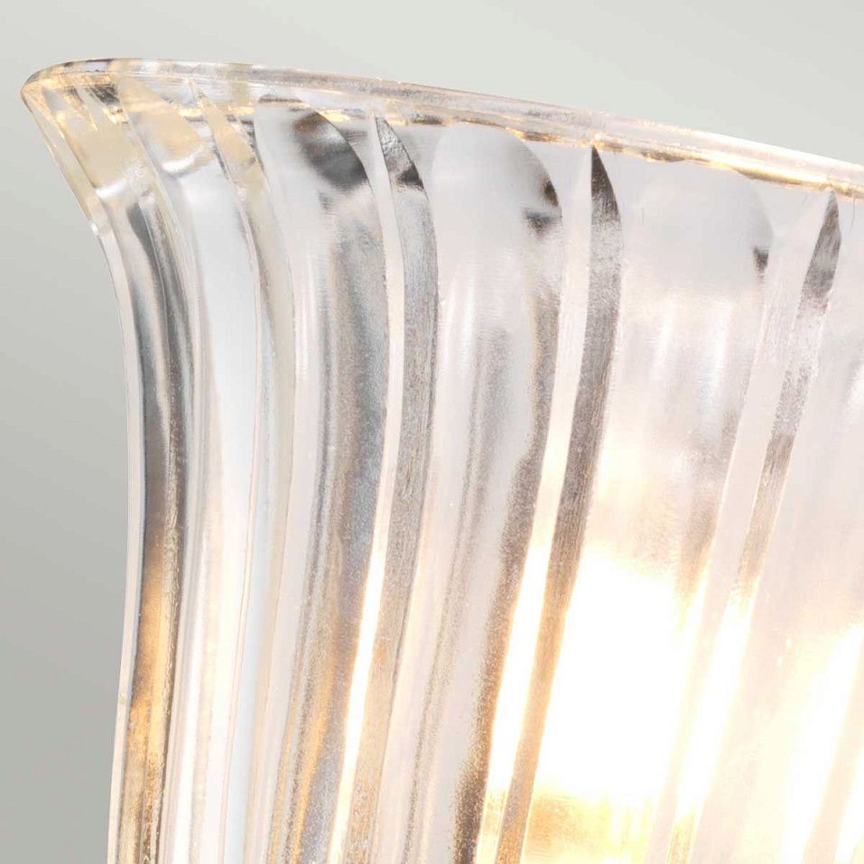 BATH-AUSTEN1-PB AUSTEN Polished Brass/Clear// настенный G9 LED 1х3  х   