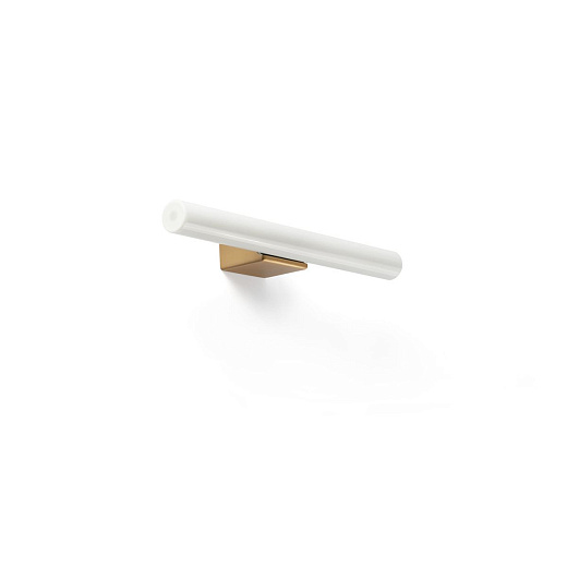 63548 CALMA brushed gold/opal white// настенный LED 1х5  х  63548