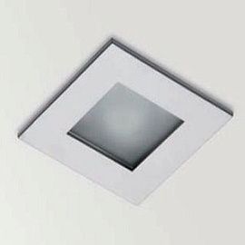 0301-00-00 Z SQUARE matt oxide lacquer///white встраиваемый GU5.3 1х50  х  0301-00-00 Z