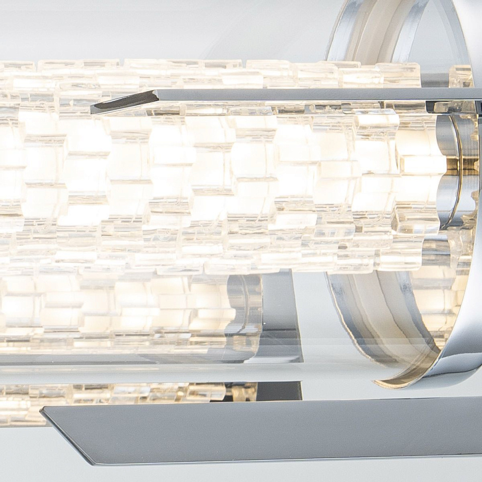 QN-ESPADA-2W-PC ESPADA Polished Chrome/Clear//прозрачный настенный LED 1х23  х   