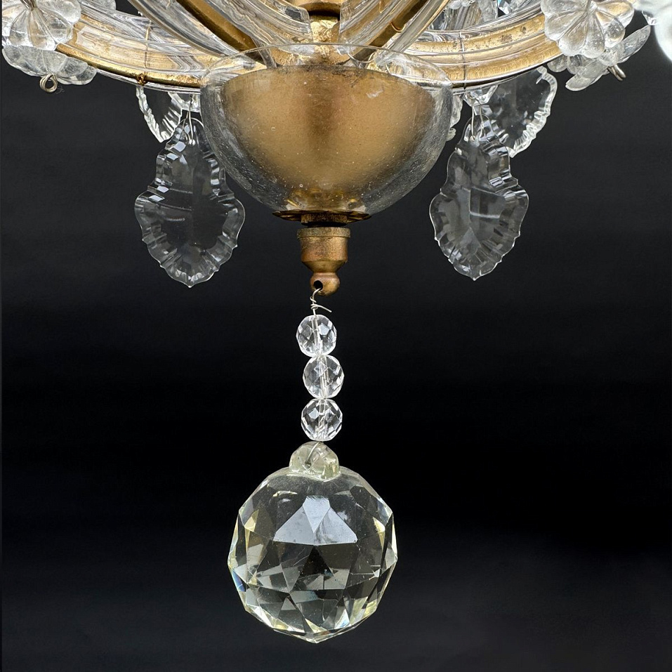 00/24/01/RIF01-5   цвет основания "состаренное золото"/// подвесной E14 6х40 E27 1х40   