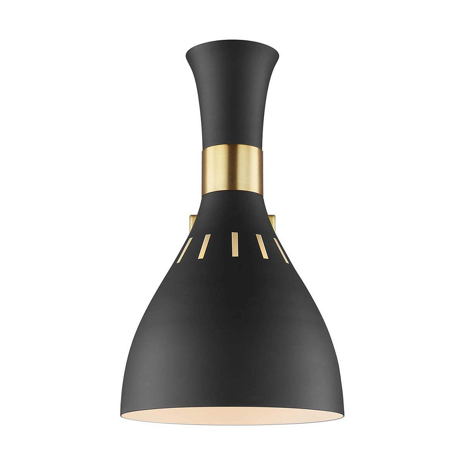 FE-JOAN1-MB JOAN Burnished Brass /Midnight Black// настенный E27 1х60  х   