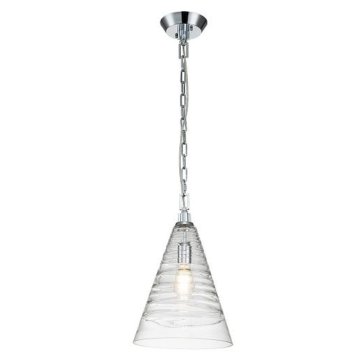 QN-ELMORE-P-PC ELMORE Polished Chrome/Clear// подвесной E27 1х60  х  QN-ELMORE-P-PC