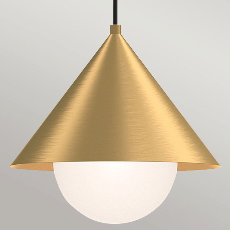 ALM-REMYCK-P-GD REMYCK Brushed Gold/Brushed Gold//Opal подвесной E27 1х60  х   