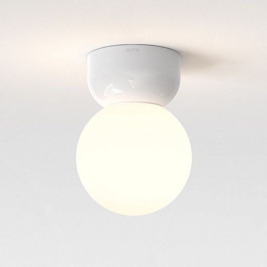 1472003 LYRA Ceiling 140 Gloss Glaze White/white// потолочный G9 LED 1х10  х  1472003