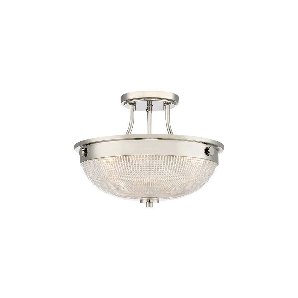 QZ-MANTLE-SF-IS MANTLE Imperial Silver/Clear// потолочный E27 2х60  х   