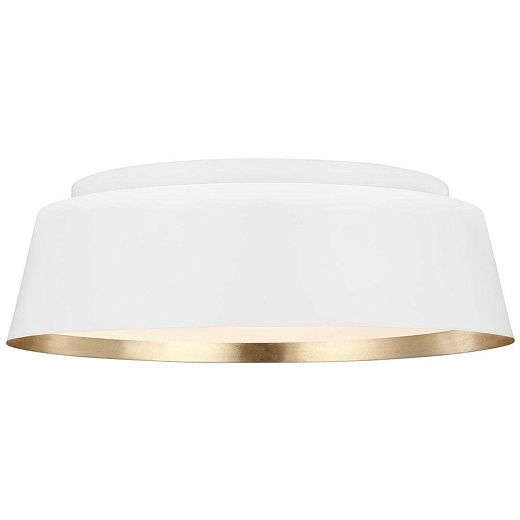 FE-ASHER-3F-WHT ASHER matt white/matt white/gold//белый потолочный E14 3х60  х  FE-ASHER-3F-WHT