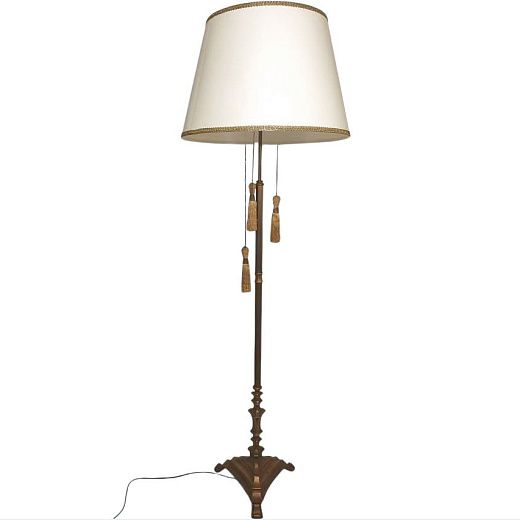 00/25/38/RIF38-2  бронза/слоновая кость// напольный E27 1х60  х  00/25/38/RIF38-2