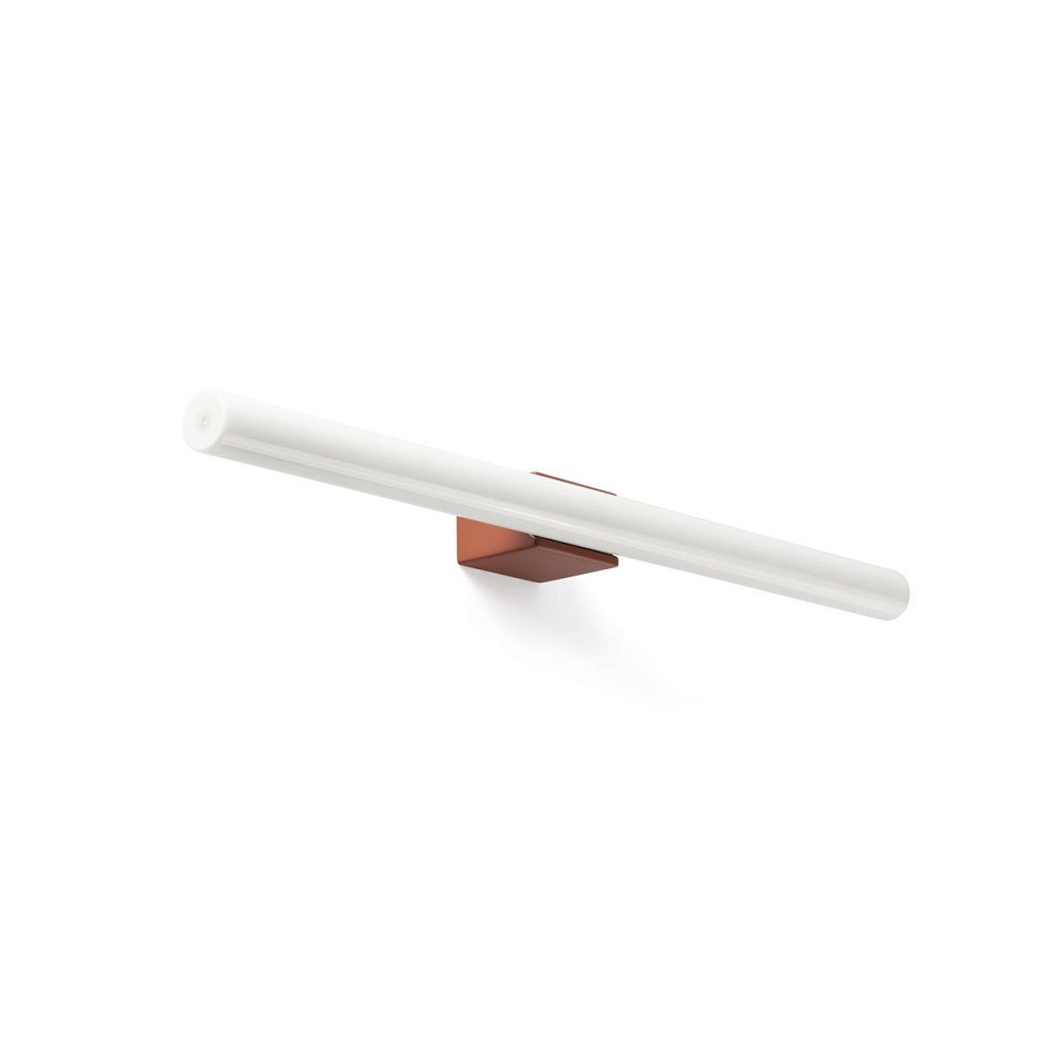 63557 CALMA Terracotta/Opal white// настенный LED 1х7  х   