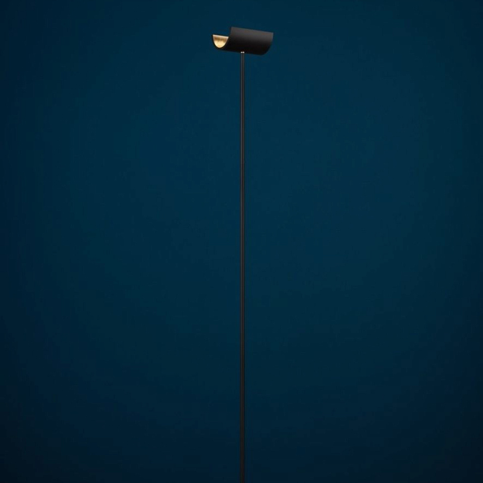 UFUB U. BLACK/BLACK/GOLD// напольный LED 1х17  х   