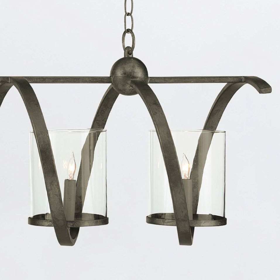 QNC-MAXIMUS-5LP-PYB MAXIMUS Pyrite Bronze/Clear// подвесной E14 5х40  х   