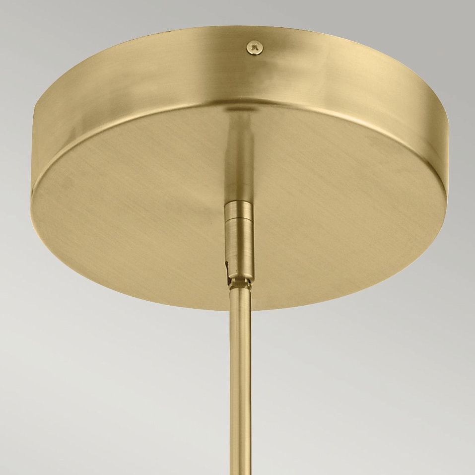QN-CALTERS-P-M-CG CALTERS Champagne Gold///прозрачный подвесной LED 1х49  х   