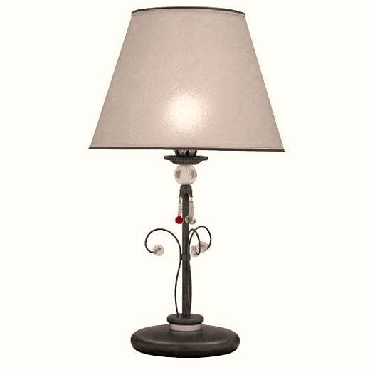 7700/LG CP ARES коричневый - серебро/серебристый// настольный E27 1х100  х  7700/LG CP