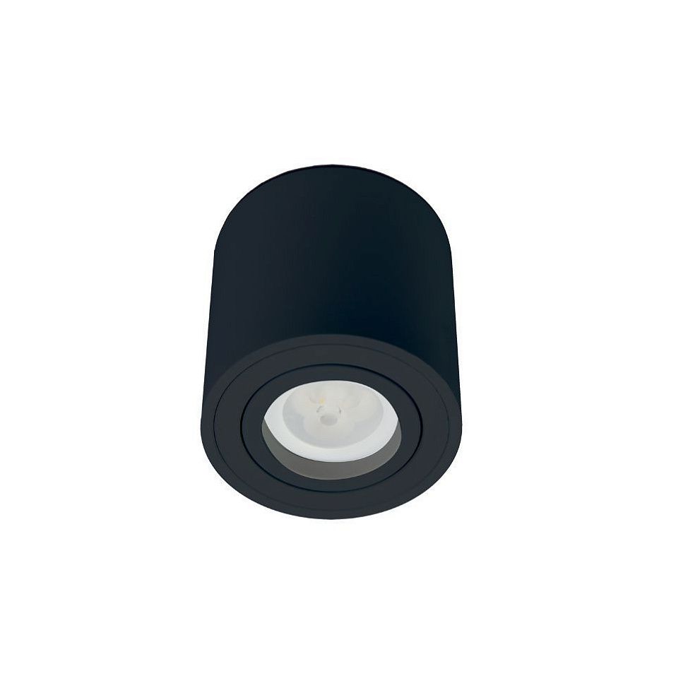 3010.01.SR.BK-BK.G (5017.01) KUP black/// потолочный GU10 1х50  х   