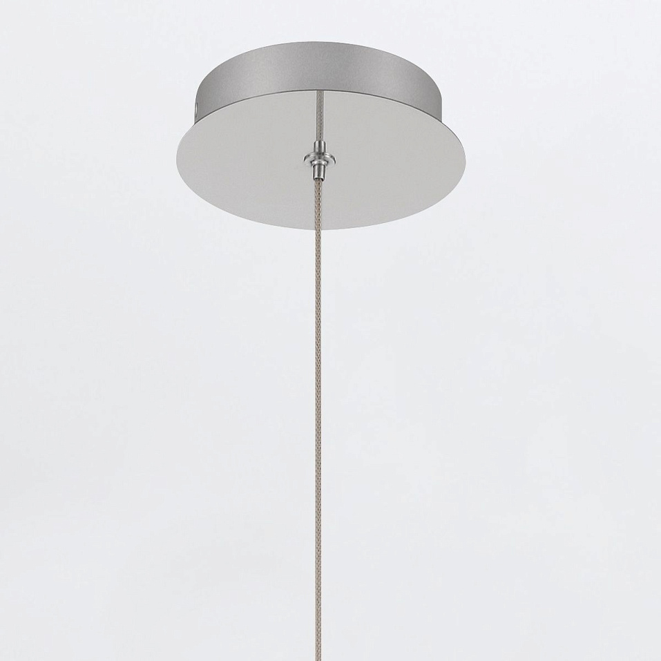 QN-PALMAS-2MP-PN PALMAS Polished Nickel/Frosted White// подвесной LED 1х20  х   