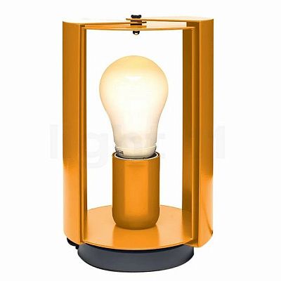 PAP EDG 11 PIVOTANTE А POSER yellow/ светильник настольный E27 1х60  х