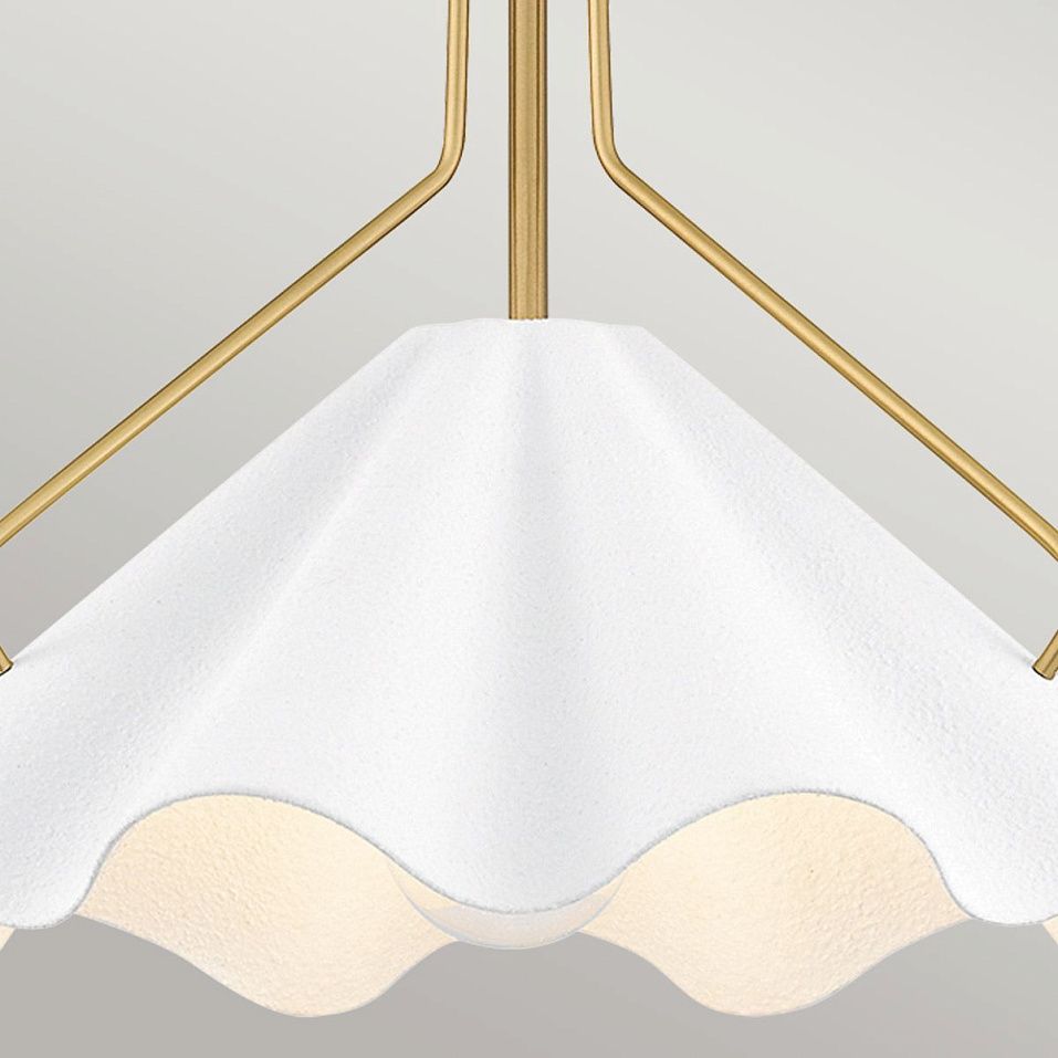 QZ-MEJIA-1P-S-AB MEJIA Aged Brass/Textured White// подвесной E27 1х60  х   